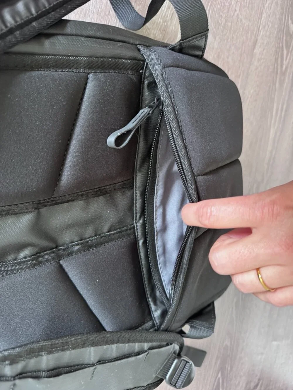 Lenovo Waterproof Laptop Padded Pocket Backpack | Black